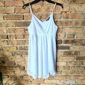 White Express Sun Dress